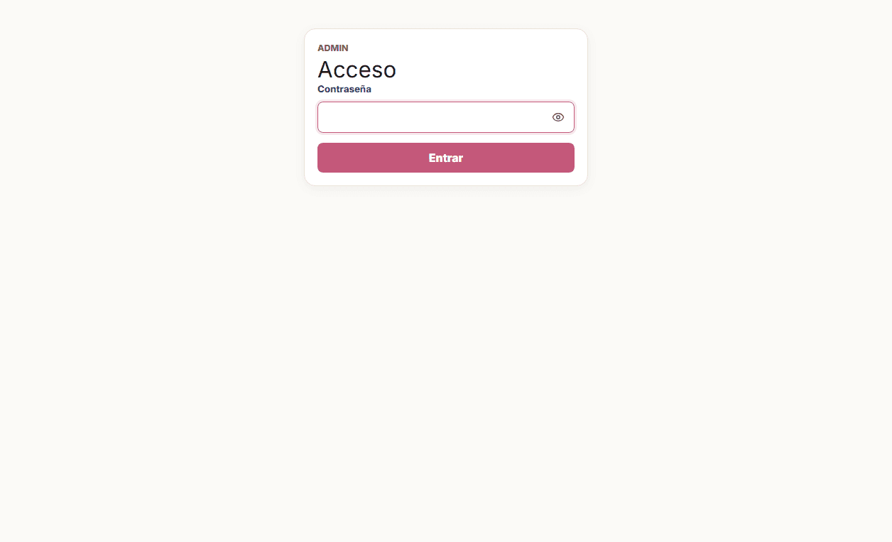 JF STUDIO — ADMIN PANEL