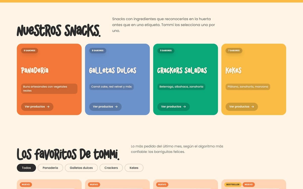PICKY TUMMIES — OUR SNACKS